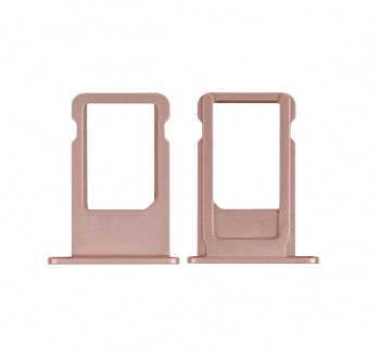 Держатель (лоток) SIM-карты для Apple IPhone 6S, розовое золото