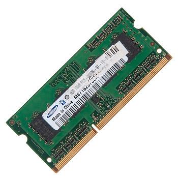 Оперативная память SODIMM 1GB DDR3 SAMSUNG PC3-8500S с разбора
